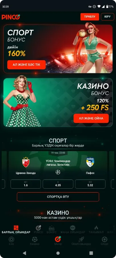Pinco Mobildi Qosymsha Zhүkteu